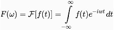 傅里叶变换公式